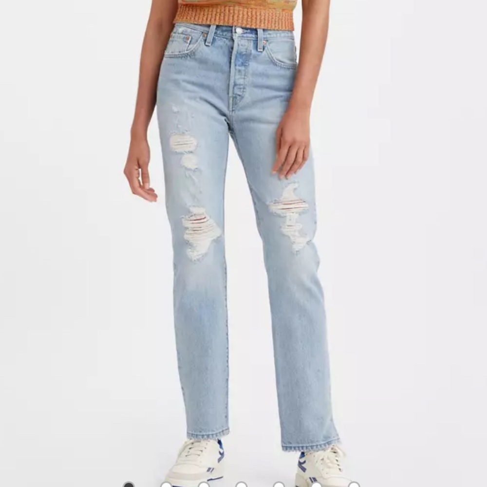 Levi’s 501 ankle women’s jeans 29